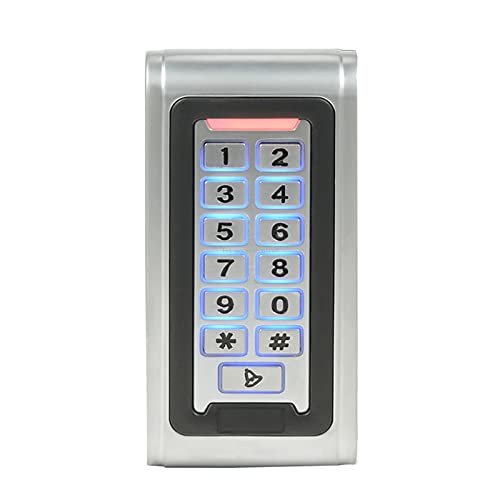 Waterproof Metal Keypad Reader TCP/IP 2 Doors Access Control Kit Outdoor Install Magnetic Lock Weather Proof Exit Button 110V Power Box RFID Cards/Key Fob(Phone APP remotely Open Door) | The Storepaperoomates Retail Market - Fast Affordable Shopping