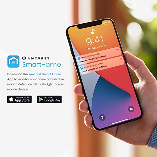 Amcrest Home Security System, DIY Smart Home Alarm System for Home with No Monthly Fees, Remote Arm/Disarm & Phone App Alerts, 11 Pieces-Kit (1-PIR Motion Sensor, 8-Door Window Sensor, 1-Alarm Hub) | The Storepaperoomates Retail Market - Fast Affordable Shopping