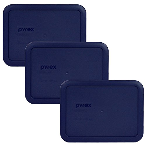 Pyrex Bundle – 3 Items: 7210-PC 3-Cup Blue Plastic Lids | The Storepaperoomates Retail Market - Fast Affordable Shopping