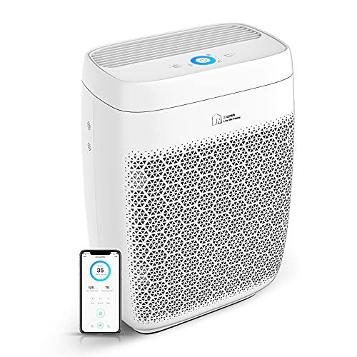 Air Purifier, Zigma Smart WiFi Air Purifier for Large Room up to 1580 ft², H13 True HEPA 5-in-1 Air Purifiers for Home w/Voice Control for Dust, Pollen, Pets Hair, Odor, Smoke, | The Storepaperoomates Retail Market - Fast Affordable Shopping