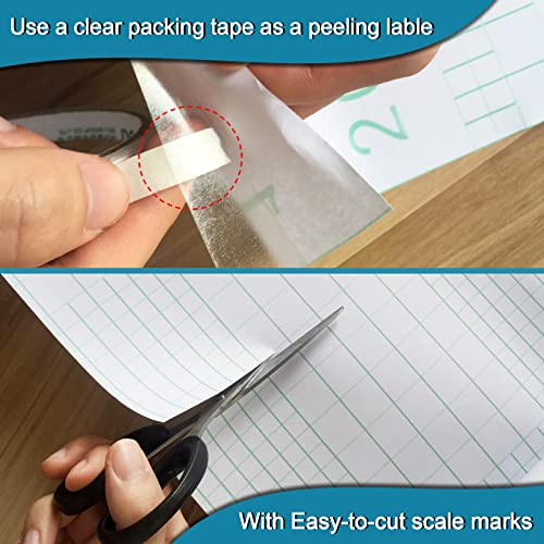Clear Contact Paper Roll Self-Adhesive Wall Protector 15.7in X 32.8ft – Used as a Transfer Paper for Vinyl, Book Cover, Whiteboard, Shelf Drawer Liner, Wallpaper, Cat Dog Scratch Protector Shackcom | The Storepaperoomates Retail Market - Fast Affordable Shopping