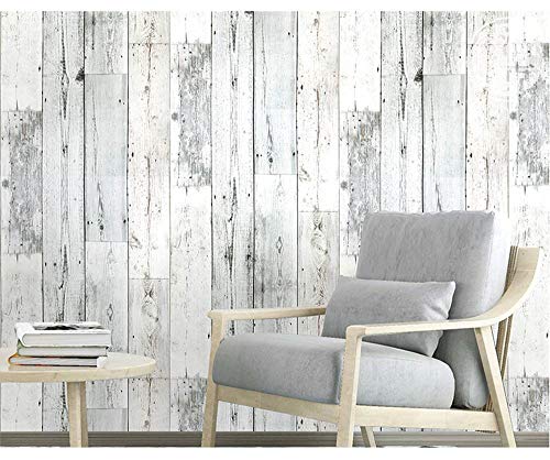 PoetryHome Self Adhesive Decorative Shiplap Wood Wall Paper Shelf Liner Kitchen Backsplash Cabinets Table Furniture Sticker 17.7×117 Inches | The Storepaperoomates Retail Market - Fast Affordable Shopping