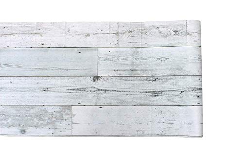 PoetryHome Self Adhesive Decorative Shiplap Wood Wall Paper Shelf Liner Kitchen Backsplash Cabinets Table Furniture Sticker 17.7×117 Inches | The Storepaperoomates Retail Market - Fast Affordable Shopping