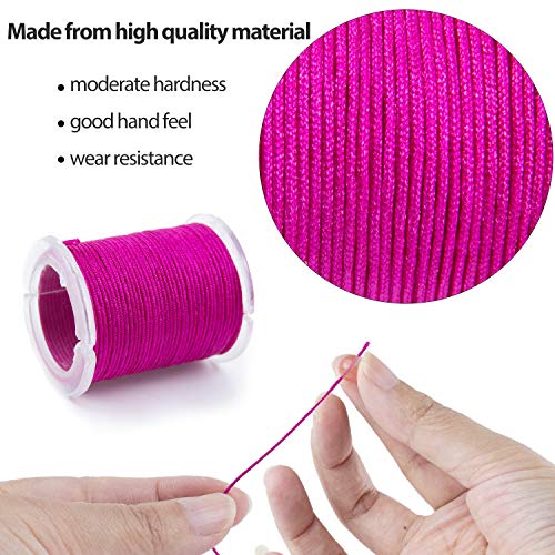 AUEAR, 10 Pack 0.8mm Jewelry Nylon Cord for Jewelry Making Chinese Knot Bracelet String Beading Thread 10 Rolls | The Storepaperoomates Retail Market - Fast Affordable Shopping
