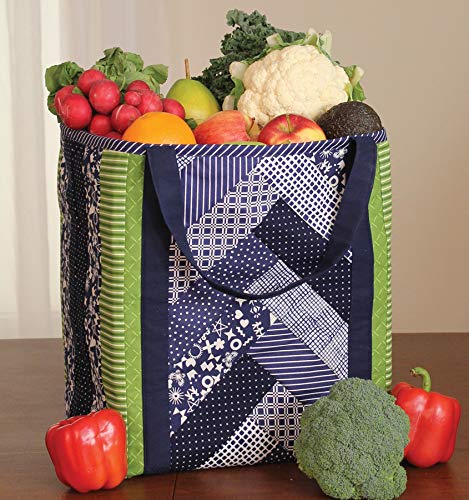 June Tailor Inc Quilt As You Go Shoppers Totes-3pk QAYG Sew/Nbr Utility Shop Tote | The Storepaperoomates Retail Market - Fast Affordable Shopping