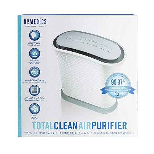 HoMedics TotalClean, Medium Rooms Air Purifier, White | The Storepaperoomates Retail Market - Fast Affordable Shopping