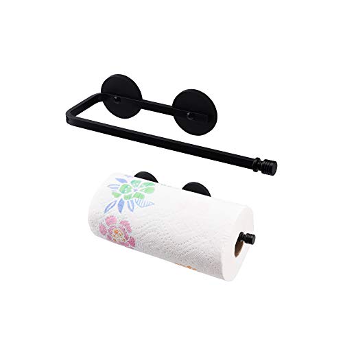 LEVOSHUA Magnetic Paper Towel Holder Paper Towel Rack Tower Bar for Refrigerator, Metal Cabinet Black | The Storepaperoomates Retail Market - Fast Affordable Shopping