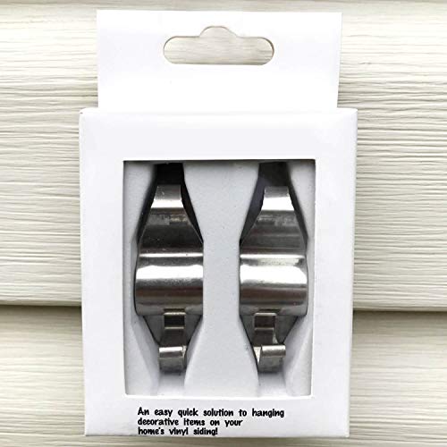 Vinyl Siding Hangers, Heavy Duty Outdoor Light Wreath Pictures Hook for Hanging 4 Pack | The Storepaperoomates Retail Market - Fast Affordable Shopping