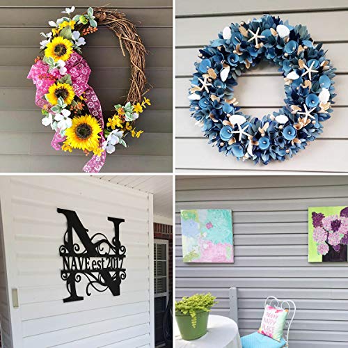 Vinyl Siding Hangers, Heavy Duty Outdoor Light Wreath Pictures Hook for Hanging 4 Pack | The Storepaperoomates Retail Market - Fast Affordable Shopping