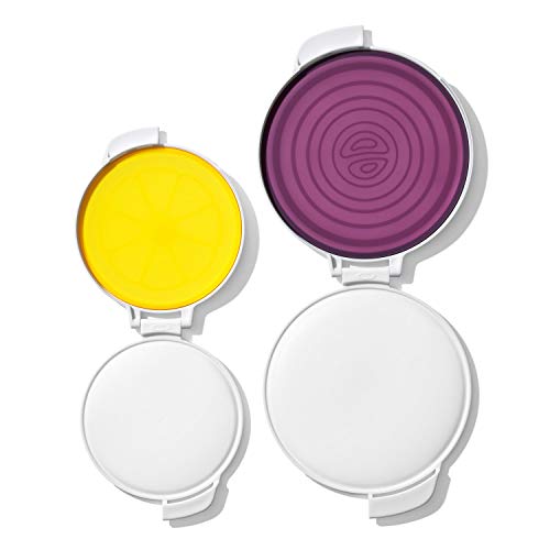 OXO Good Grips Cut & Keep Reusable Silicone Produce Saver Set – Onion and Lemon | The Storepaperoomates Retail Market - Fast Affordable Shopping