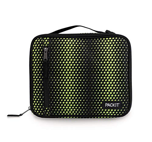 PackIt Freezable Classic Lunch Box, Venom, us:one Size, Black & Green | The Storepaperoomates Retail Market - Fast Affordable Shopping