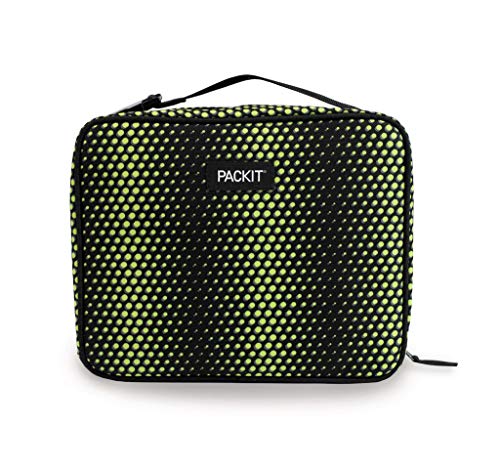 PackIt Freezable Classic Lunch Box, Venom, us:one Size, Black & Green | The Storepaperoomates Retail Market - Fast Affordable Shopping