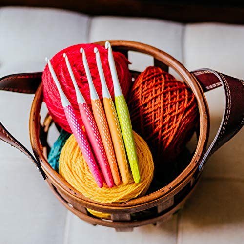 Prym Ergonomics Crochet Hook Set, Small (E, G, 7, H, J) | The Storepaperoomates Retail Market - Fast Affordable Shopping