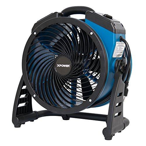 XPOWER P-21AR 11″ Diameter Industrial High Velocity Axial Air Mover/Carpet Dryer/Floor Fan/Utility Blower 1100 CFM, 0.6 Amps | The Storepaperoomates Retail Market - Fast Affordable Shopping