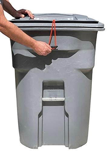 Lid Loc, The Original Garbage Can Lock, Keeps Trash Secure & Wildlife Out, Raccoon Proof, Storm Proof, Wind Proof, Durable, Weather Resistant, Made in USA, Patented, Trademarked | The Storepaperoomates Retail Market - Fast Affordable Shopping