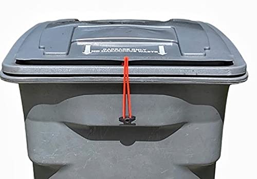 Lid Loc, The Original Garbage Can Lock, Keeps Trash Secure & Wildlife Out, Raccoon Proof, Storm Proof, Wind Proof, Durable, Weather Resistant, Made in USA, Patented, Trademarked | The Storepaperoomates Retail Market - Fast Affordable Shopping