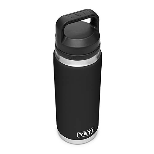 YETI Rambler 26 oz Bottle, Vacuum Insulated, Stainless Steel with Chug Cap, Black | The Storepaperoomates Retail Market - Fast Affordable Shopping