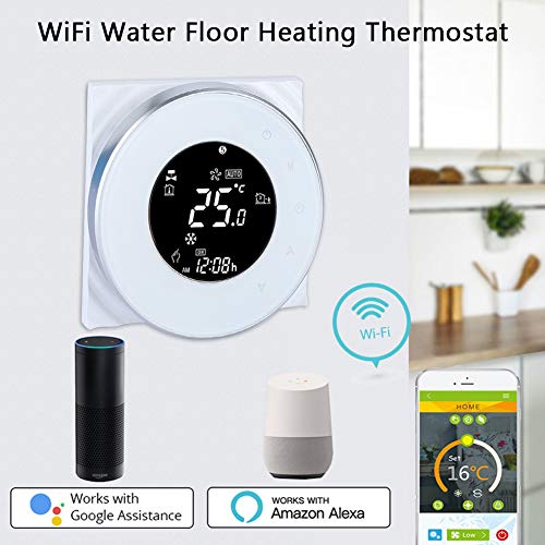 Wifi Thermostat LCD Touch Screen Thermostat Support App Control Underfloor Temperature Controller | The Storepaperoomates Retail Market - Fast Affordable Shopping