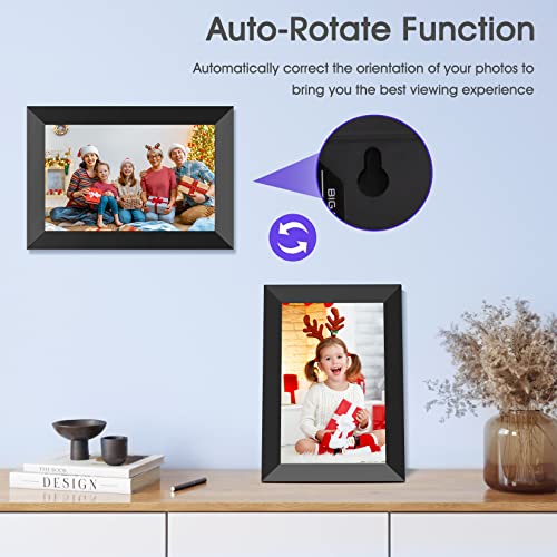 10.1 Inch WiFi Digital Photo Frame Work with Alexa Voice Control, HD IPS Digital Picture Frame,Touch Screen, Auto-Rotate, 16GB Storage, Micro USB/SD Slot, Share Photos and Videos via Whale Photo APP | The Storepaperoomates Retail Market - Fast Affordable Shopping