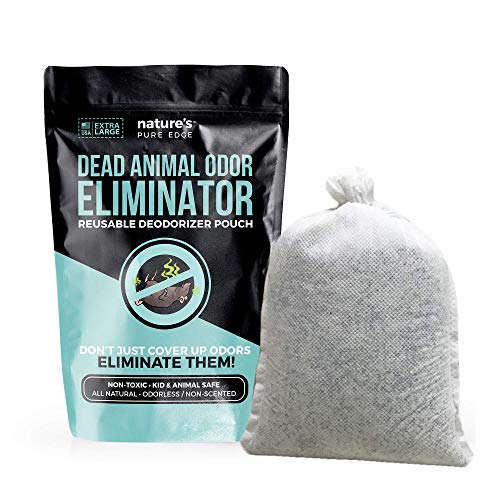 Dead Animal Smell Removal Reusable Deodorant Pouch. Eliminate dead Animal Smell Without Scent. Decay Odor Remover. Fragrance Free. Pet and Kid Safe. Extra Large, Covers 375 Square Feet. | The Storepaperoomates Retail Market - Fast Affordable Shopping