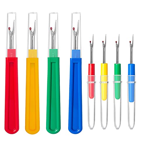 8Pcs Sewing Seam Rippers, Handy Stitch Rippers for Sewing/Crafting Removing Threads Tools (4 Large & 4 Small) | The Storepaperoomates Retail Market - Fast Affordable Shopping