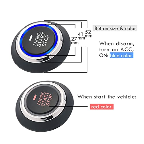 Plug and Play Compatible with Audi A4 2007-2019 Smart Key System Car Alarm Remote Start Pke Keyless Entry Push Button | The Storepaperoomates Retail Market - Fast Affordable Shopping