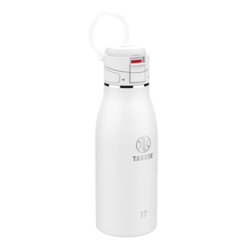 Takeya Traveler Insulated Travel Mug, Leak Proof Lid, BPA Free, 17 Ounce, Artic | The Storepaperoomates Retail Market - Fast Affordable Shopping