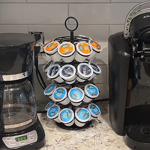 SHURFFY Coffee Pod Carousel Holder Organizer Compatible with 36 Cup Pods | The Storepaperoomates Retail Market - Fast Affordable Shopping