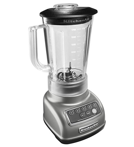 KitchenAid RKSB1570CU 5-Speed Blender with 56-Ounce BPA-Free Pitcher – Silver (Renewed) | The Storepaperoomates Retail Market - Fast Affordable Shopping