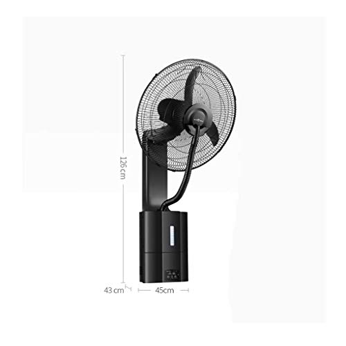 Fan, Wall Fan Home Wall-Mounted Fan, Ultrasonic Atomization 1.8L Water Tank 2200-300ml/h Remote Control Fan, Suitable for Refreshing Office Restaurant Home | The Storepaperoomates Retail Market - Fast Affordable Shopping