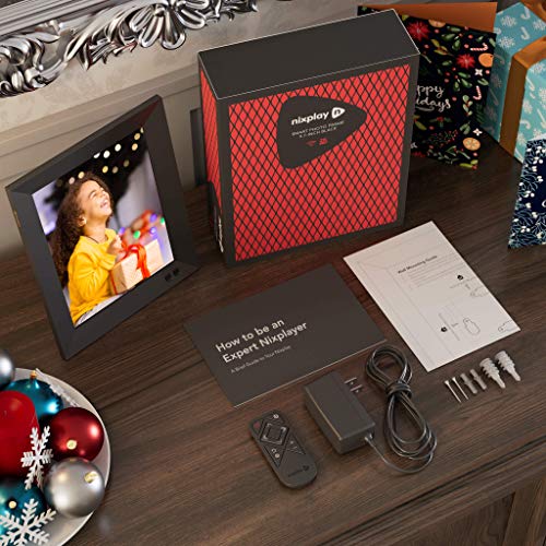 Nixplay 9.7 inch Smart Digital Photo Frame with WiFi and 2K Display (W10E) – Black – Share Photos and Videos Instantly via Email or App | The Storepaperoomates Retail Market - Fast Affordable Shopping