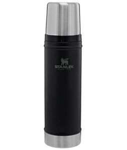 Stanley Classic Vacuum Insulated Wide Mouth Bottle – BPA-Free 18/8 Stainless Steel Thermos for Cold & Hot Beverages – Keeps Liquid Hot or Cold for Up to 24 Hours