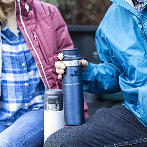 Stanley Classic Trigger Action Travel Mug 20 oz –Leak Proof + Packable Hot & Cold Thermos – Double Wall Vacuum Insulated Tumbler for Coffee, Tea & Drinks – BPA Free Stainless-Steel Travel Cup | The Storepaperoomates Retail Market - Fast Affordable Shopping