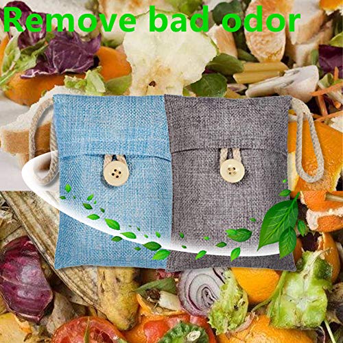 VEABEST Bamboo Charcoal Air Purifying Bag(8packs X100g),Activated Charcoal,Moisture Absorber,Charcoal Bags Odor Absorber,Car Air Purifiers,Refrigerator Deodorizer,Charcoal Air Purifying Bags | The Storepaperoomates Retail Market - Fast Affordable Shopping