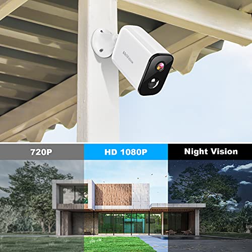 Security Camera Outdoor, Wireless Rechargeable Battery Powered 1080P WiFi Home Surveillance Camera with Waterproof, Night Vision, Motion Detection, 2-Way Audio and SD Storage | The Storepaperoomates Retail Market - Fast Affordable Shopping