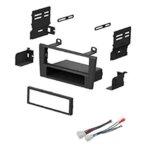 Car Stereo Dash Install Mount Kit and Wire Harness for Installing an Aftermarket Single Din Radio for 2002-2003 Ford Thunderbird and 2000-2002 Lincoln LS | The Storepaperoomates Retail Market - Fast Affordable Shopping