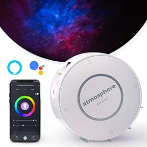 Star Light Galaxy Projector for Bedroom | Alexa, Google Assistant, App Controlled, Adjustable Brightness, 16.7m Color Options, Timer Modes | Laser Starry Nebula Clouds, Night Sky for Kids