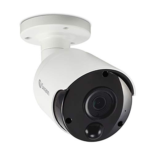 Swann Wired PIR Bullet Security Camera, 4K Ultra HD Surveillance Cam with Color Night Vision, Indoor/Outdoor, Thermal, Heat & Motion Sensing, Audio Monitoring, Add to NVR with PoE, SWNHD-885MSB | The Storepaperoomates Retail Market - Fast Affordable Shopping
