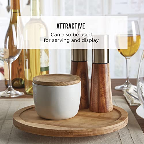 Copco Bamboo Wood Lazy Susan, 10-Inch | The Storepaperoomates Retail Market - Fast Affordable Shopping