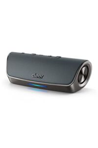 Cleer Audio Stage Smart Bluetooth Speaker – IPX7 Waterproof, Built-in Alexa, Stereo Pairing Capabilities, with Digital Amplifier, Dual 48mm Drivers, and Passive Radiators for Powerful Music and Sound