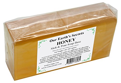 Honey – 2 Pound Melt and Pour Soap Base – Our Earth’s Secrets | The Storepaperoomates Retail Market - Fast Affordable Shopping
