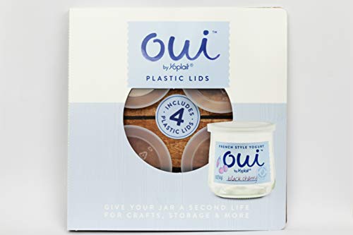 Oui Lids for Yoplait Yogurt Container 4 Pack Clear | The Storepaperoomates Retail Market - Fast Affordable Shopping