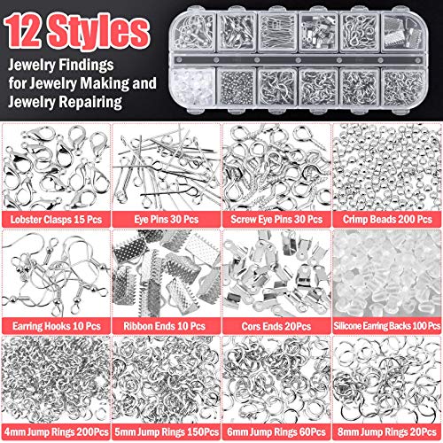 Thrilez Jewelry Wire Wrapping Jewelry Making Supplies Kit with Craft Ring Wire, Jewelry Tools, Jewelry Pliers and Jewelry Findings for Jewelry Repair, Wire Wrapping and Beading | The Storepaperoomates Retail Market - Fast Affordable Shopping