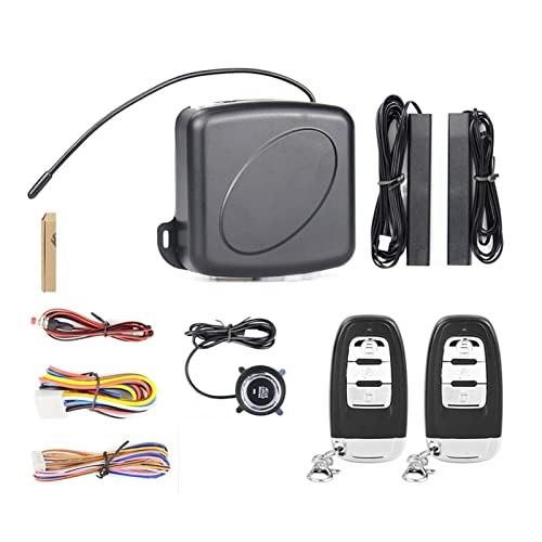 GAMYX Audible Alarm Car Remote Locking Device C6-B Keyless Entry System Door Security Kit PKE Anti-Theft Finding Automatic Location | The Storepaperoomates Retail Market - Fast Affordable Shopping