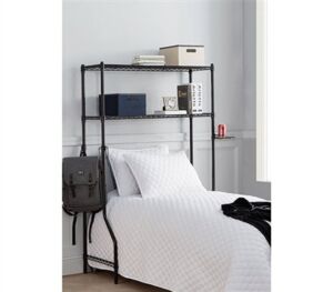 DormCo Over The Bed Shelf Supreme – Suprima Adjustable Shelving – Black