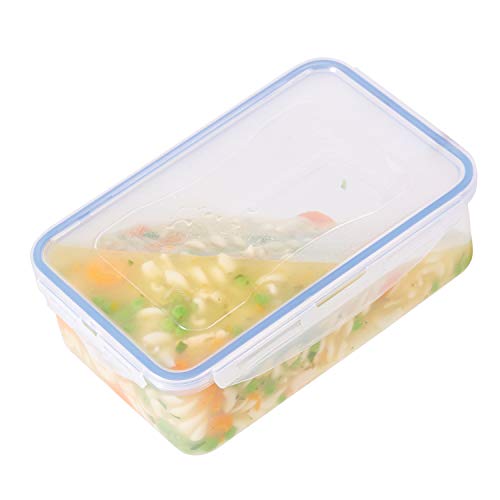 LocknLock Easy Essentials Food Storage lids/Airtight containers, BPA Free, 14 Piece – Tall Rectangle, Clear | The Storepaperoomates Retail Market - Fast Affordable Shopping