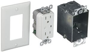 On-Q 36456902V1 Surge-Protected Duplex Power Outlet kit