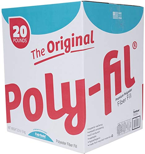 Fairfield The Original Poly-Fil Premium Box, 20 lb, White, 1 Pack | The Storepaperoomates Retail Market - Fast Affordable Shopping