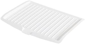ANDRSAN Kitchen Utility Draining Board｜Light Weight, Space Efficient, Water Drain (White)