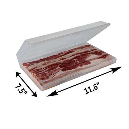 Home-X Bacon Saver, Plastic Bacon Container/Kitchen Meat Saver Storage Container | The Storepaperoomates Retail Market - Fast Affordable Shopping